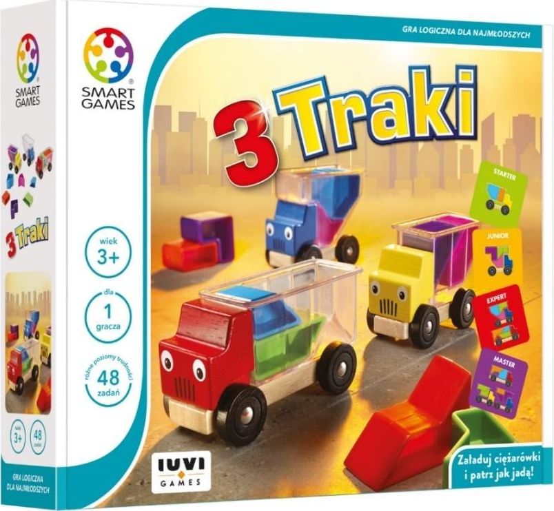 Iuvi Smart Games 3 Traki (PL) Hra IUVI