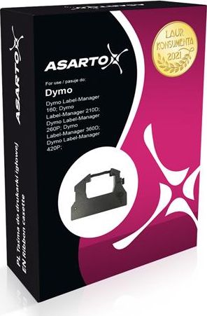 Asarto Páska Asarto pro DYMO D12/7/BK/Y | S0720580 | černá/žlutá