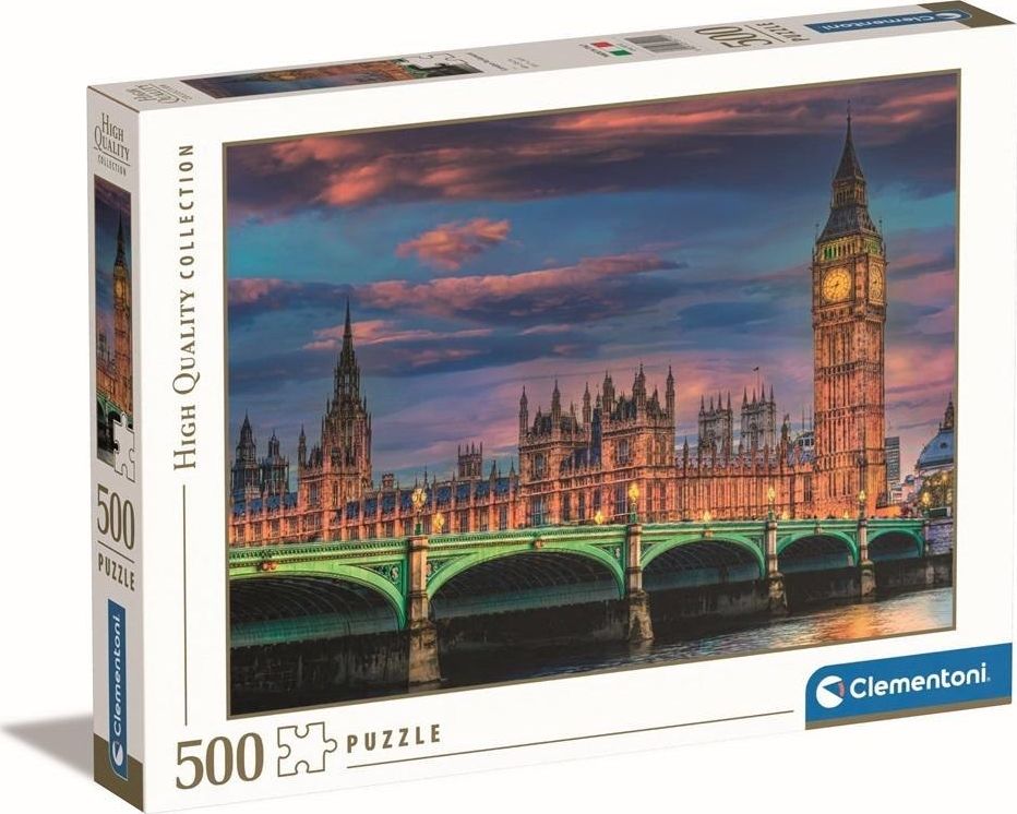 Clementoni Clementoni Puzzle 500el Parlament w Londýn 35112
