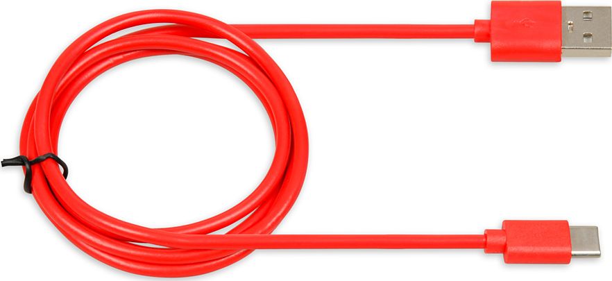 KÁBEL I-BOX USB 2.0 TYP C, 2A 1M ČERVENÝ
