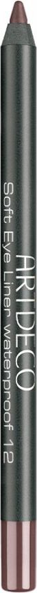 Artdeco Soft Eye Liner Waterproof tužka na oči voděodolná 12 Warm Dark Brown 1,2g