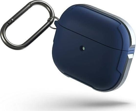 Antimikrobiální ochranné pouzdro Uniq Valencia pro Apple AirPods 3 modré