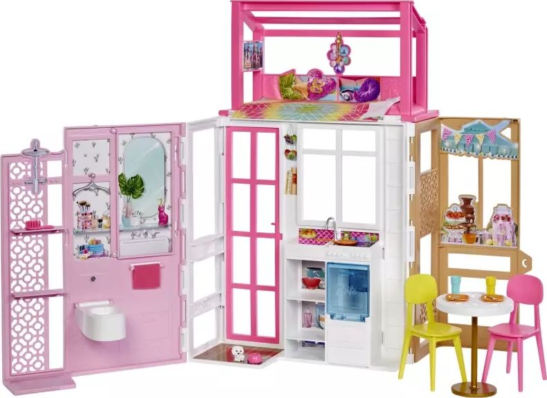 Mattel Barbie Kompaktný domček pre bábiky HCD47