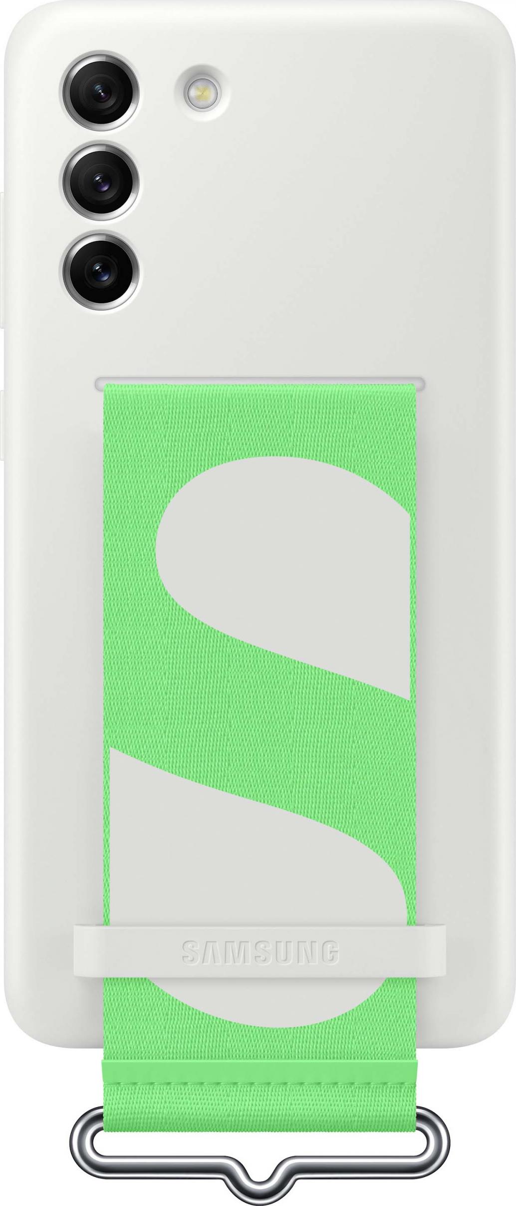 SAMSUNG Silicone cover with Strap, Handyhülle