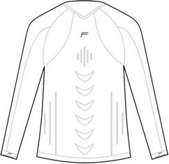 Pánske tričko Fuse Staycool Megalight 140 s dlhým rukávom bielej S. XL (FSE-15-1001-8-3-0001)