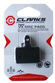 Clarks Brake Cladding Shimano Tektro (Deore M515, M475, M525, M465, M495, Tektro Draco, Dorado, Orion, Auriga, Aquila, HDC300, TRP Spyre, Hylex) Organic BOX 20 PAIRS-CLA-CLA-CLA-CLA-CLA-CLA-CLA-ST.