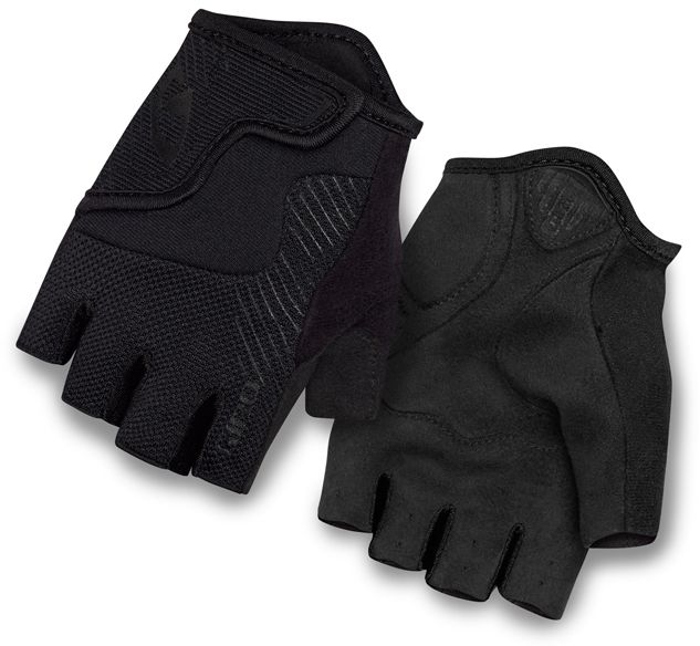 GIRO Dětské cyklistické rukavice Bravo JR mono černá velikost S (GR-7043624)