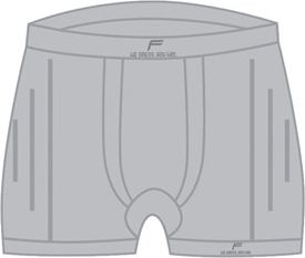 Pánské boxerky Fuse Staycool Megalight 140 silver, velikost XL (FSE-11-1006-8-3-0006)
