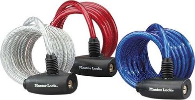 3x1 Master Lock 8mm Cable Lock 8127EURTRI