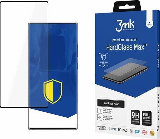Ochranné sklenené tvrdé okuliare Max Samsung S22 Ultra S908 Black
