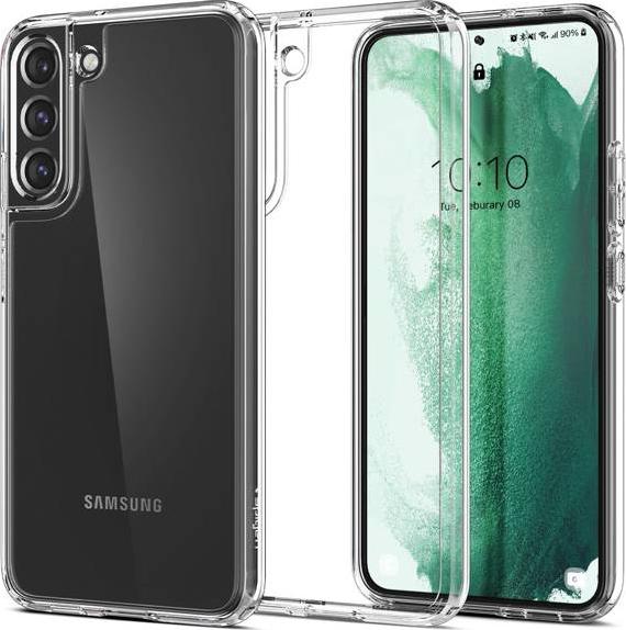 Ochranný kryt Spigen Ultra Hybrid pro Samsung Galaxy S22 plus transparentní