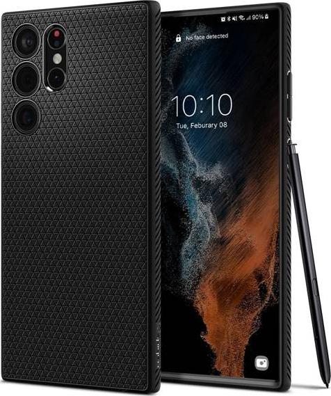 Spigen LIQUID AIR GALAXY S22 ULTRA MATTE BLACK