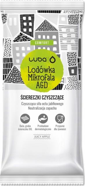 Luba LUBA_Vlhčené ubrousky do lednice a mikrovlnky 32 ks