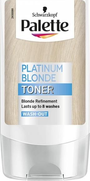 Paleta Palette_toner Platinum Blonde Hair Toner Blonde Platinum Effect 150 ml
