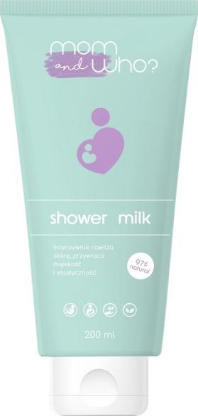 Máma a kdo? MOM AND WHO_Shower Milk jemná emulze na mytí těla a obličeje 200ml