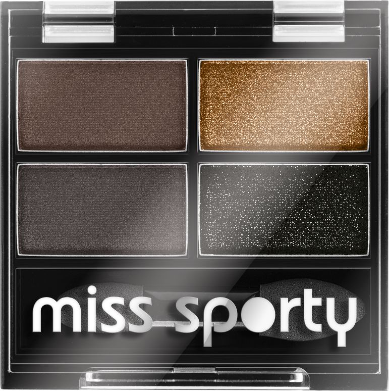 Slečna Sporty Quattro Studio Pochal Shadows for Eye 414 100% Smokey 5G