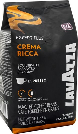 Lavazza Expert Crema Ricca zrnková Káva 1000 g