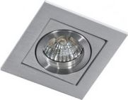 Azzardo Paco 1 1X50W GU10 hliník GM2103 (GM2103ALU)