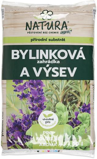 Substrát Agro  NATURA pro bylinky a výsev 10l