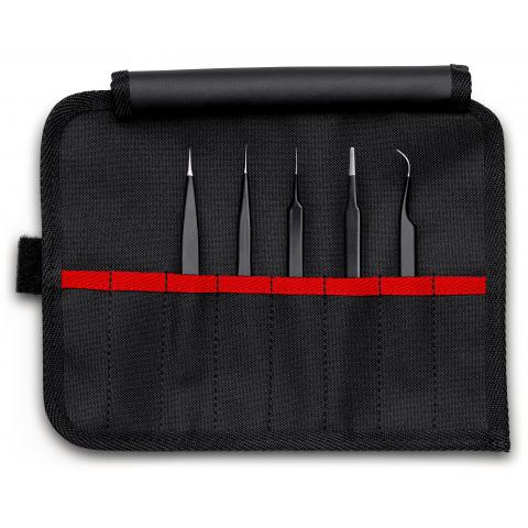 KNIPEX Universal Tweezer Set, ESD 5pcs