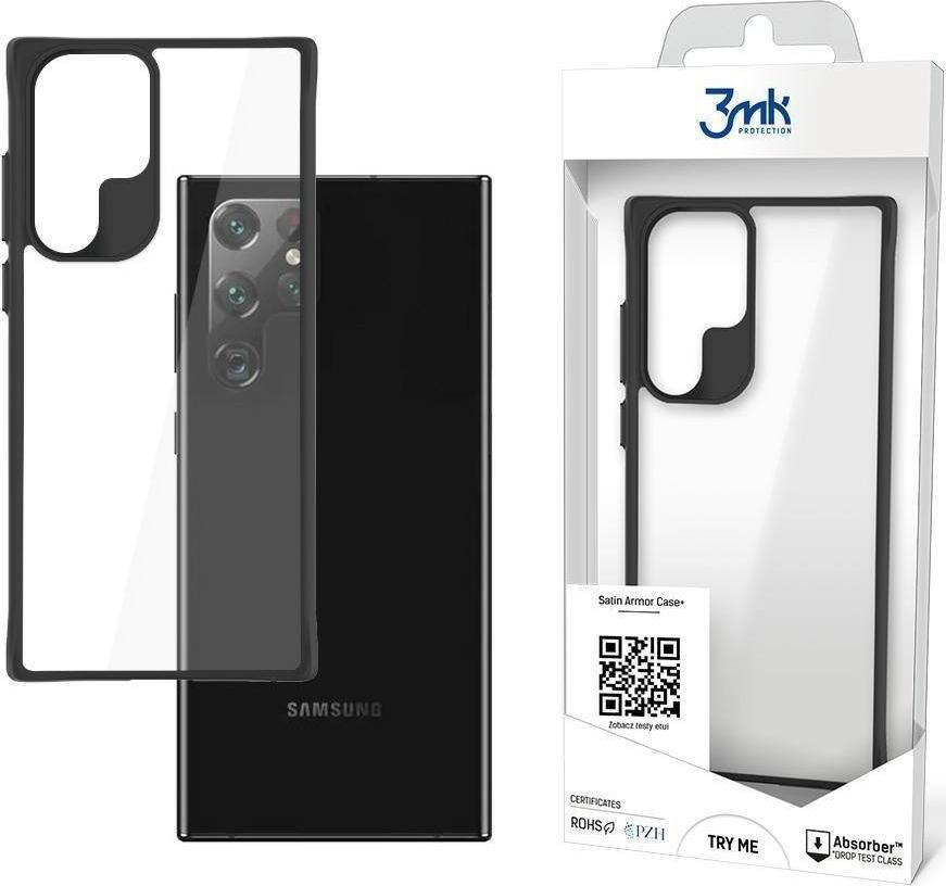 3mk ochranný kryt Satin Armor Case+ pro Samsung Galaxy S22 Ultra (SM-S908)