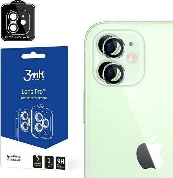3mk tvrzené sklo Lens Pro ochrana kamery pro Apple iPhone 11 / iPhone 12 / 12 mini