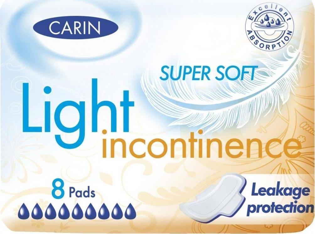 Cairn CARIN_Light Incontinence Super Soft inkontinenční vložky 8 ks