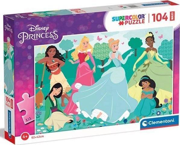 Puzzle 104 dílků Disney Princess MAXI