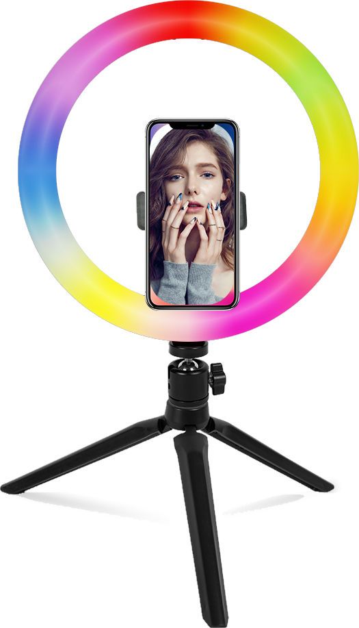 Mozos prstencová lampa MOZOS MLM-RING-RGB LED RING LAMP 26CM