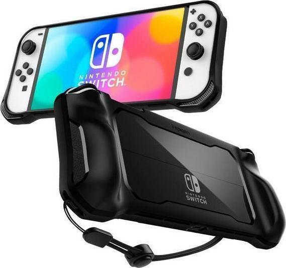 Spigen Rugged Armor Nintendo Switch Oled černá/matná černá ACS04020