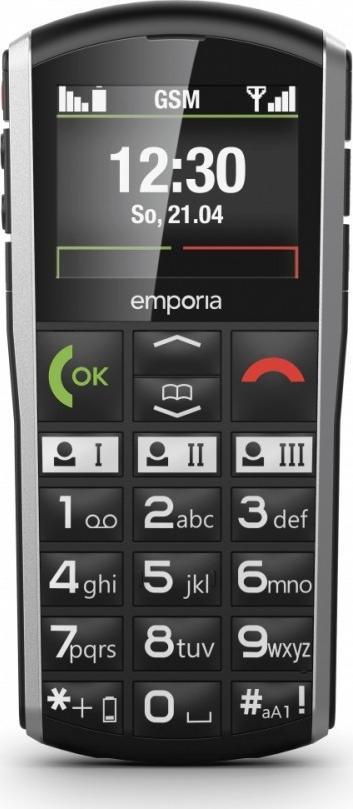 Emporia SIMPLICITY V27 mobilný telefón čierna