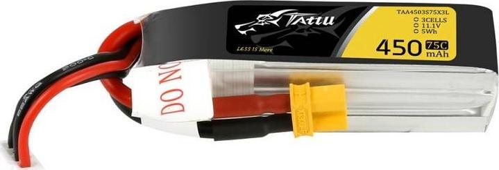 Gens Ace 450mAh 11,1 V 75C TATTU Gens Ace Long