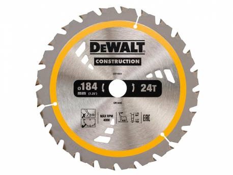 Dewalt Kotoučová pila 184x20mmx24z - DT1951-QZ