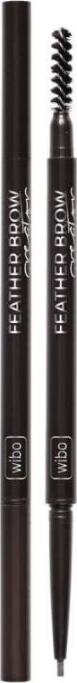 Tužka na obočí Wibo Wibo se štětečkem FEATHER BROW DARK