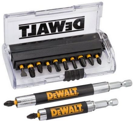 Dewalt sada bitů mrtvice s torzní rukojetí 14 ks. (DT70512T)
