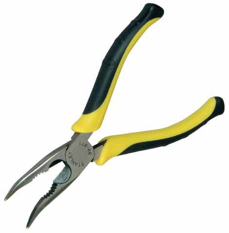 Stanley Prodloužené ohnuté kleště FatMax 200mm 89-872