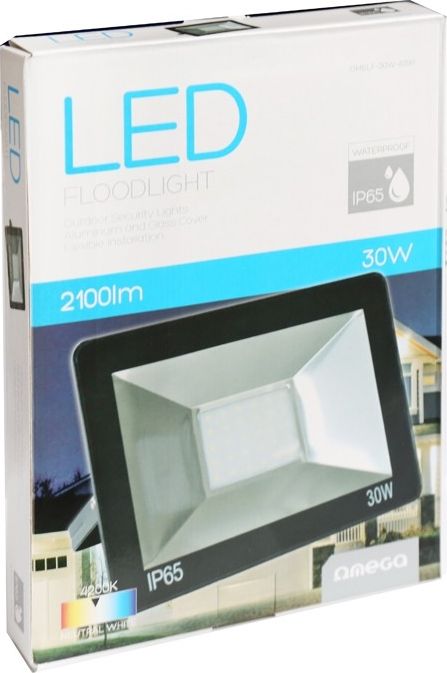 Omega Omega LED Floadlight4200K 30W 220-240V lednička [43861]