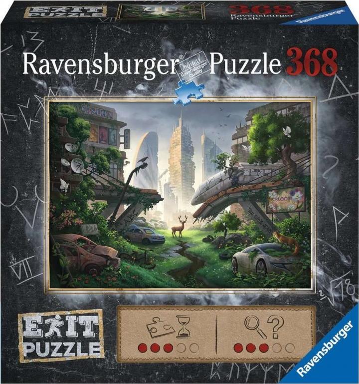 Puzzle Ravensburger EXIT Opuštěné město 368 dílků