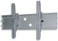 Neomounts PLASMA-W200 - Držiak - sklopný - pre plochý panel - strieborná - veľkosť obrazovky: 37"-85" - montáž na stenu