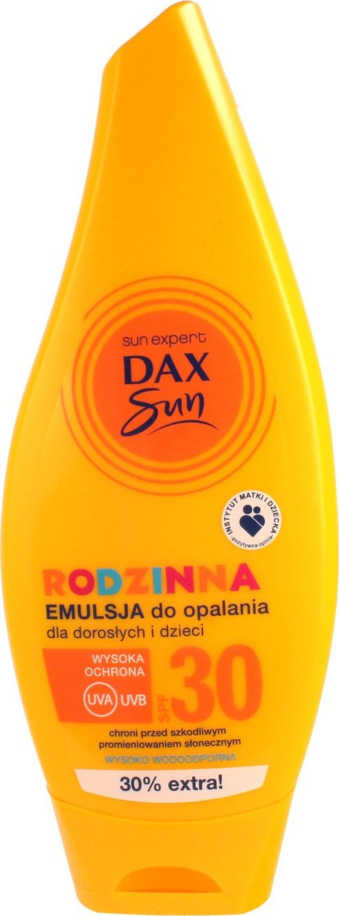 DAX DAX_Sun SPF30 rodinná opalovací emulze pro dospělé a děti 250 ml