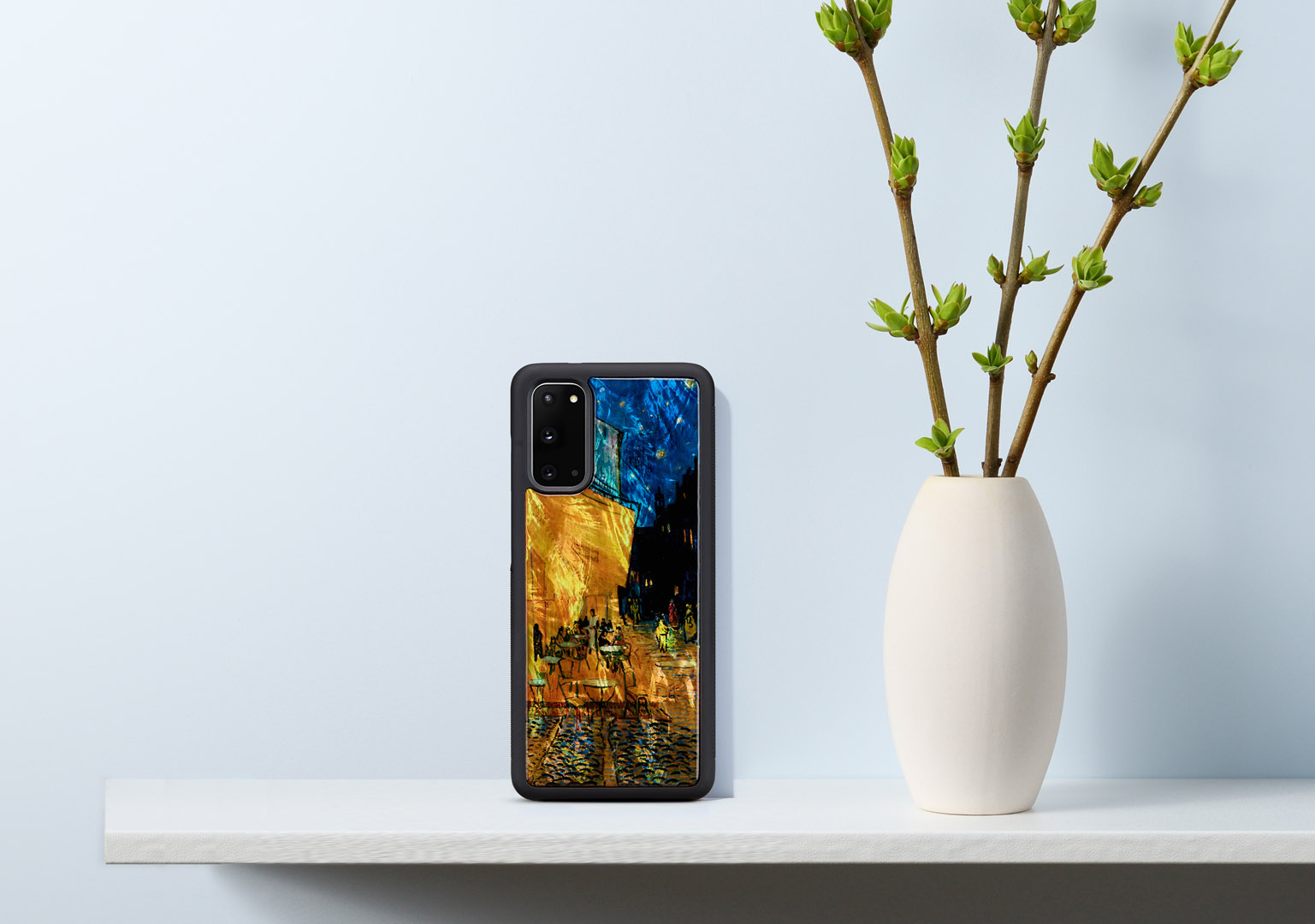 iKins case pre Samsung Galaxy S20 cafe terrace black