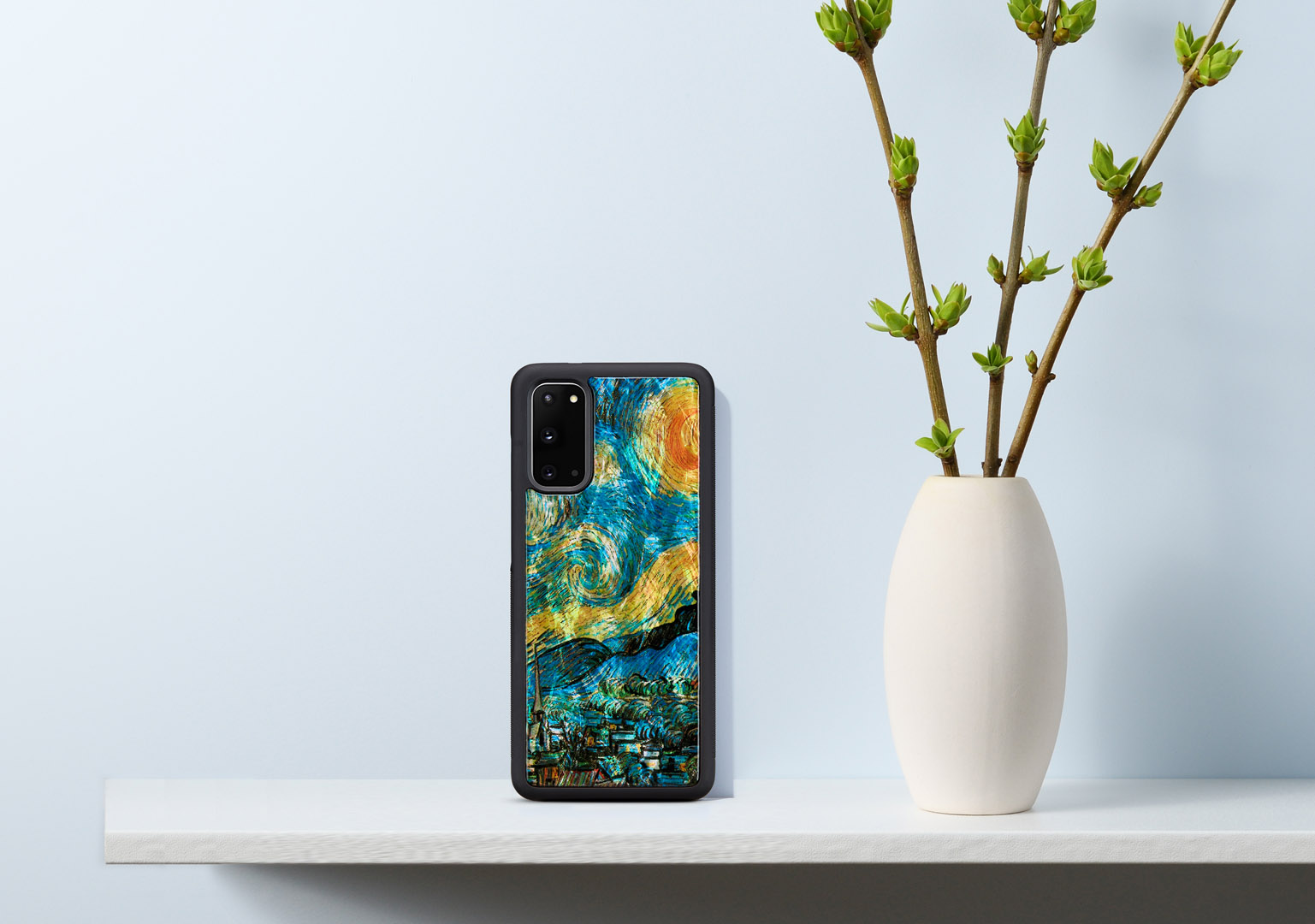 iKins case pre Samsung Galaxy S20 starry night black