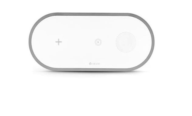 Devia 3In1 Charger pre smart phone & Applewatch & Earphone V4 (10W) white