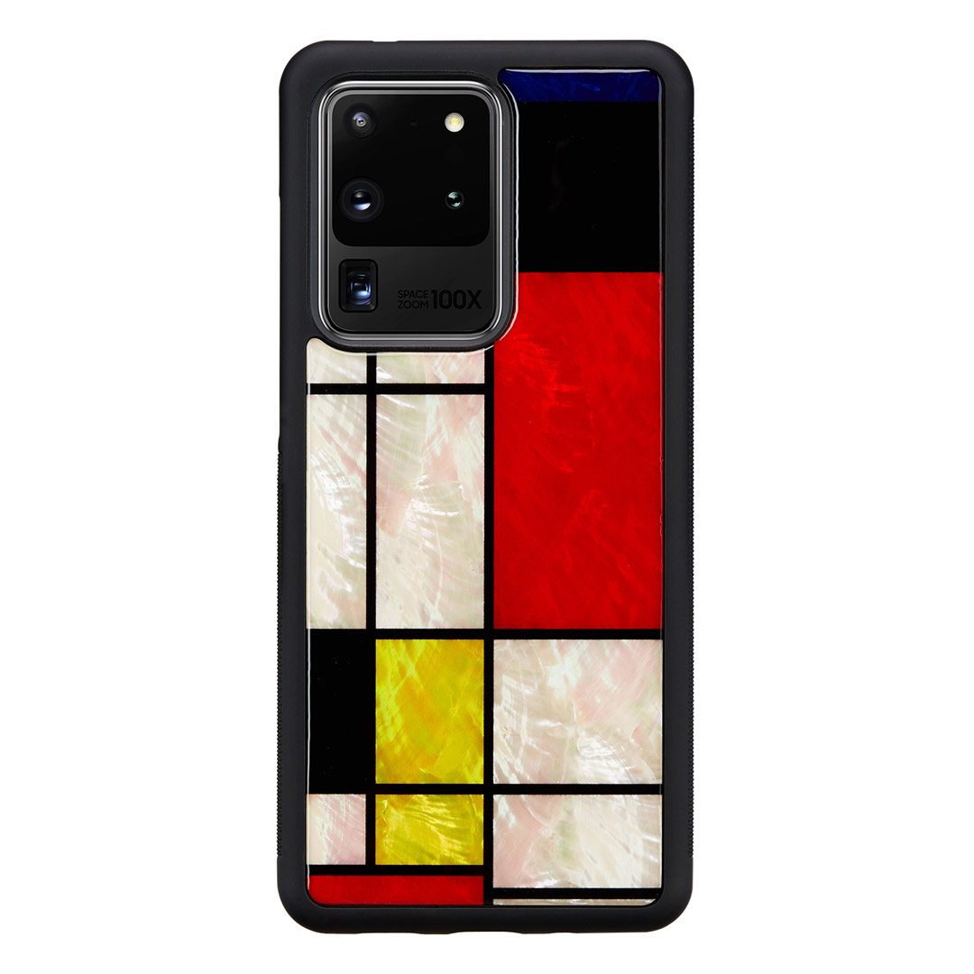 iKins case pre Samsung Galaxy S20 Ultra mondrian black