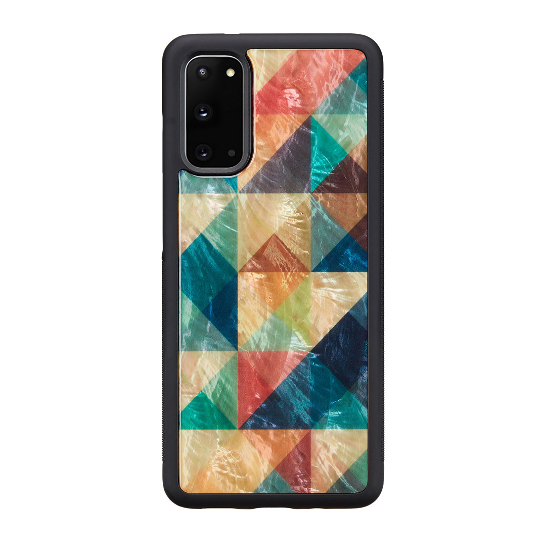 iKins case pre Samsung Galaxy S20 mosaic black
