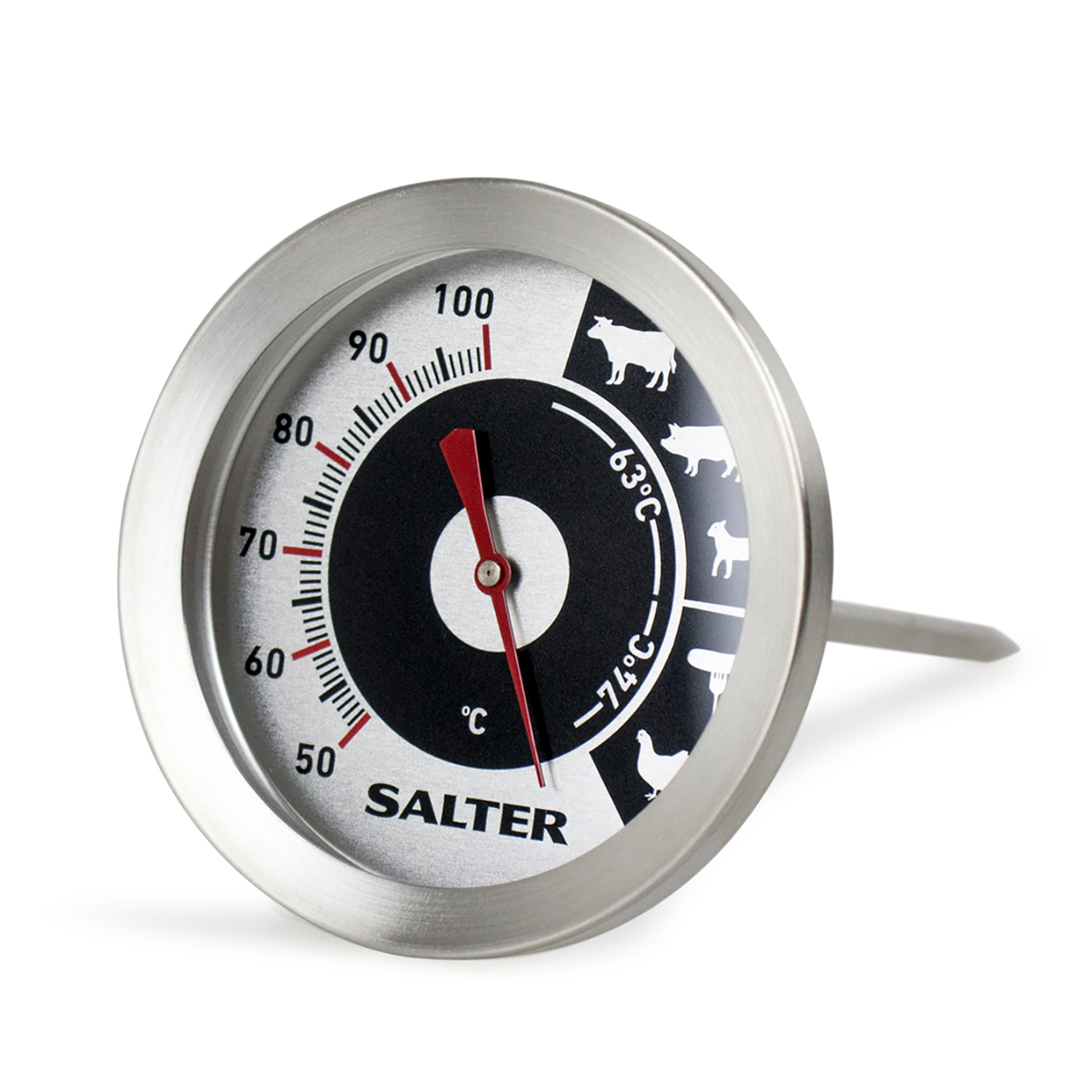 Salter 512 SSCRUEU16 Analogue Meat Thermometer