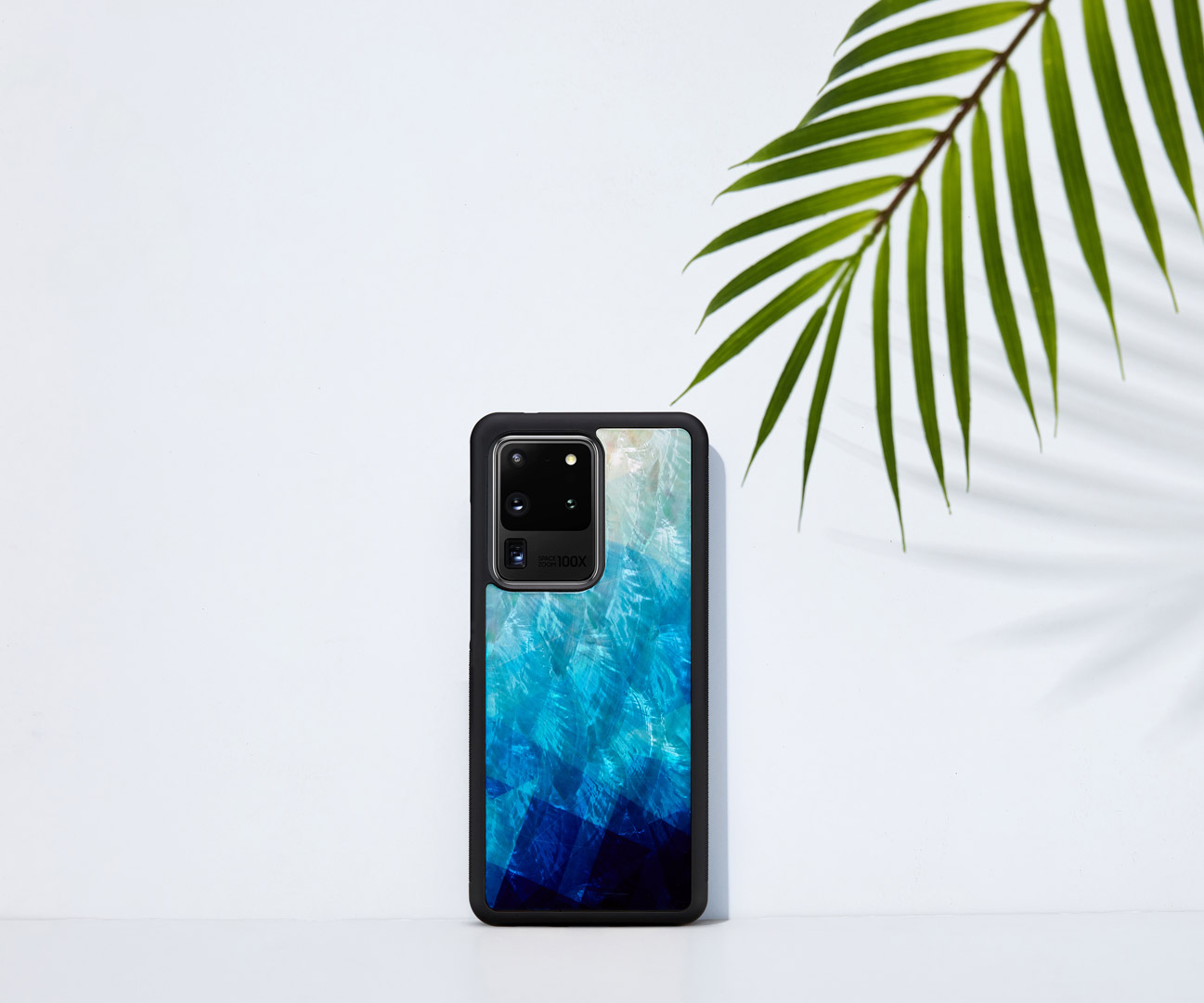 iKins case pre Samsung Galaxy S20 Ultra blue lake black