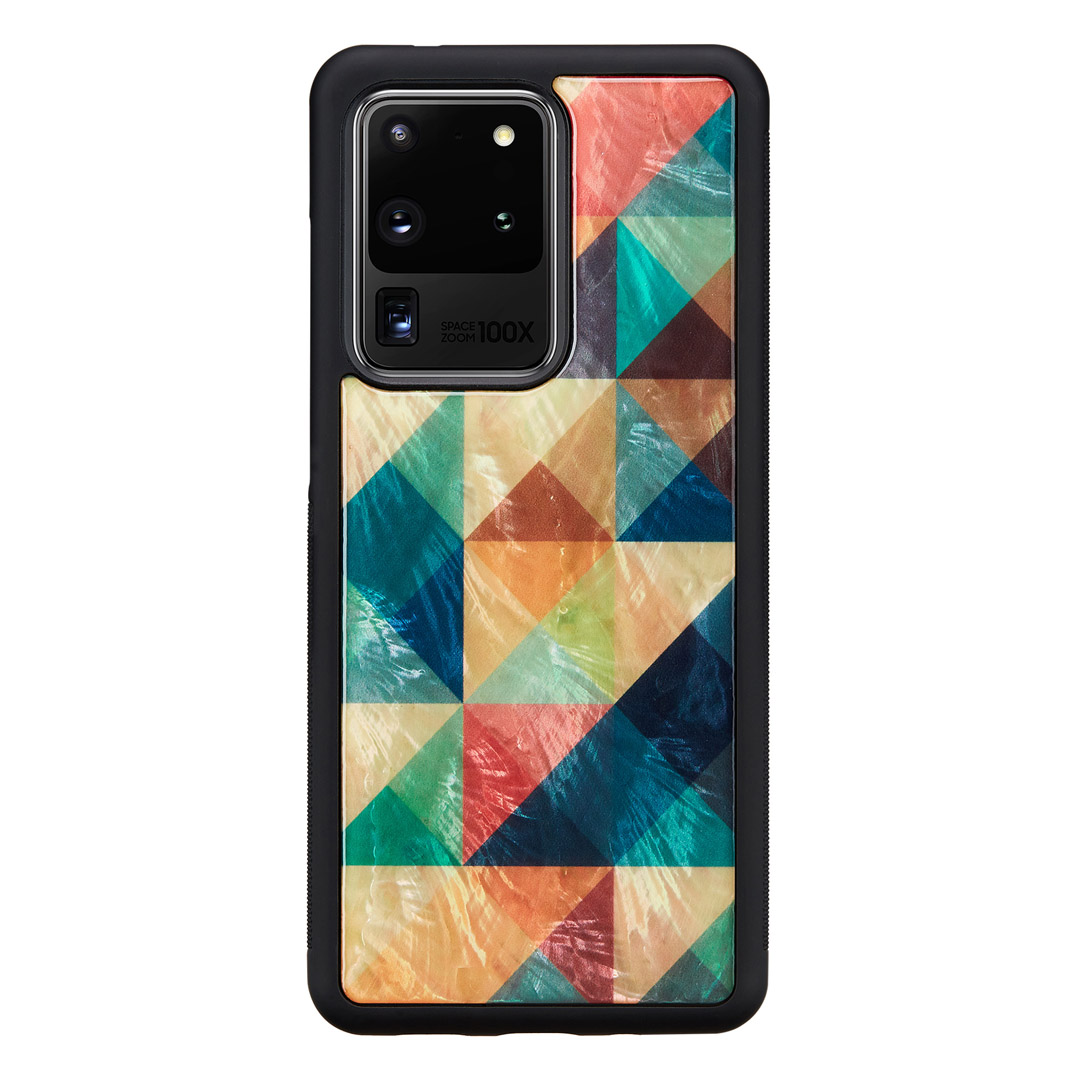 iKins case pre Samsung Galaxy S20 Ultra mosaic black