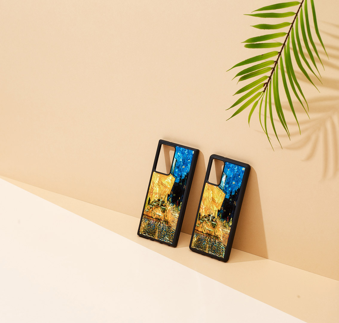 iKins case for Samsung Galaxy Poznámka: 20 cafe terrace black