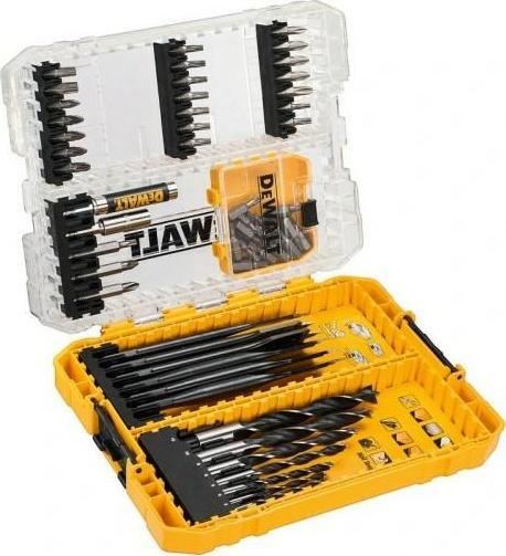 Dewalt vrták DEWALT SADA VRTÁKŮ DO DŘEVA A VRTÁKŮ 57ks. DT70768-QZ